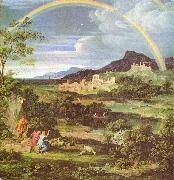 Joseph Anton Koch Heroische Landschaft mit dem Regenbogen china oil painting artist